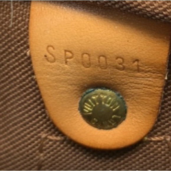 Authentic Louis Vuitton Monogram Speedy 25 Datecode: SP0031 - Picture 11 of 15